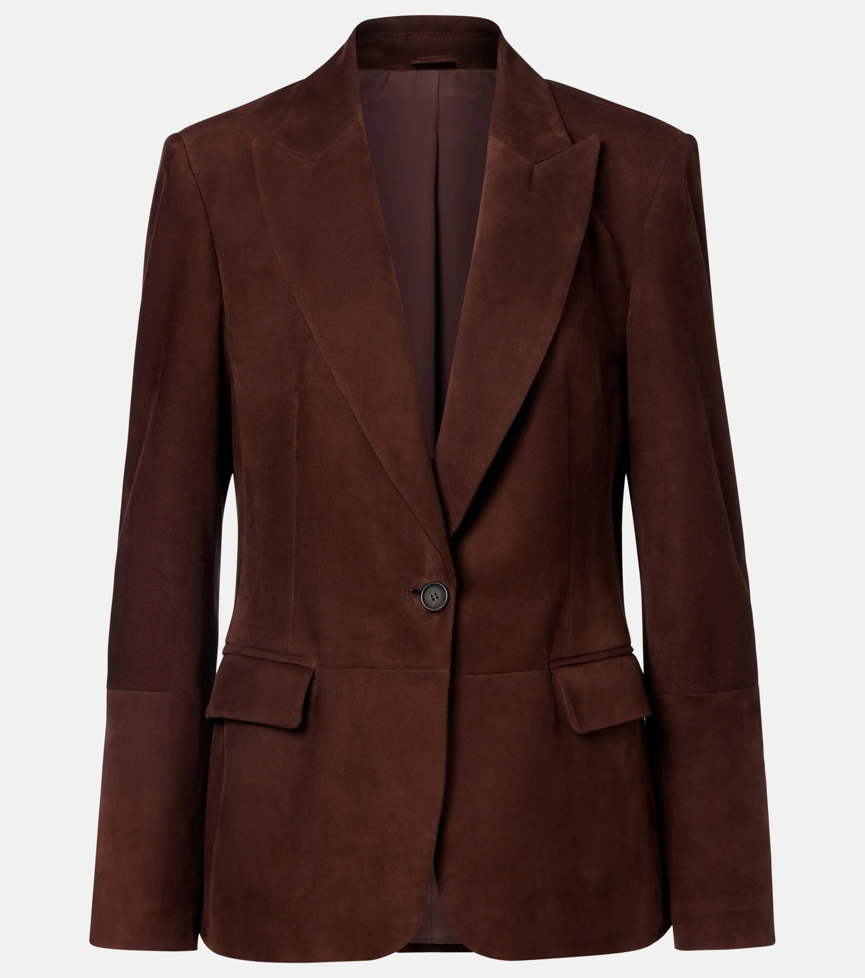 Monili suede blazer - 1