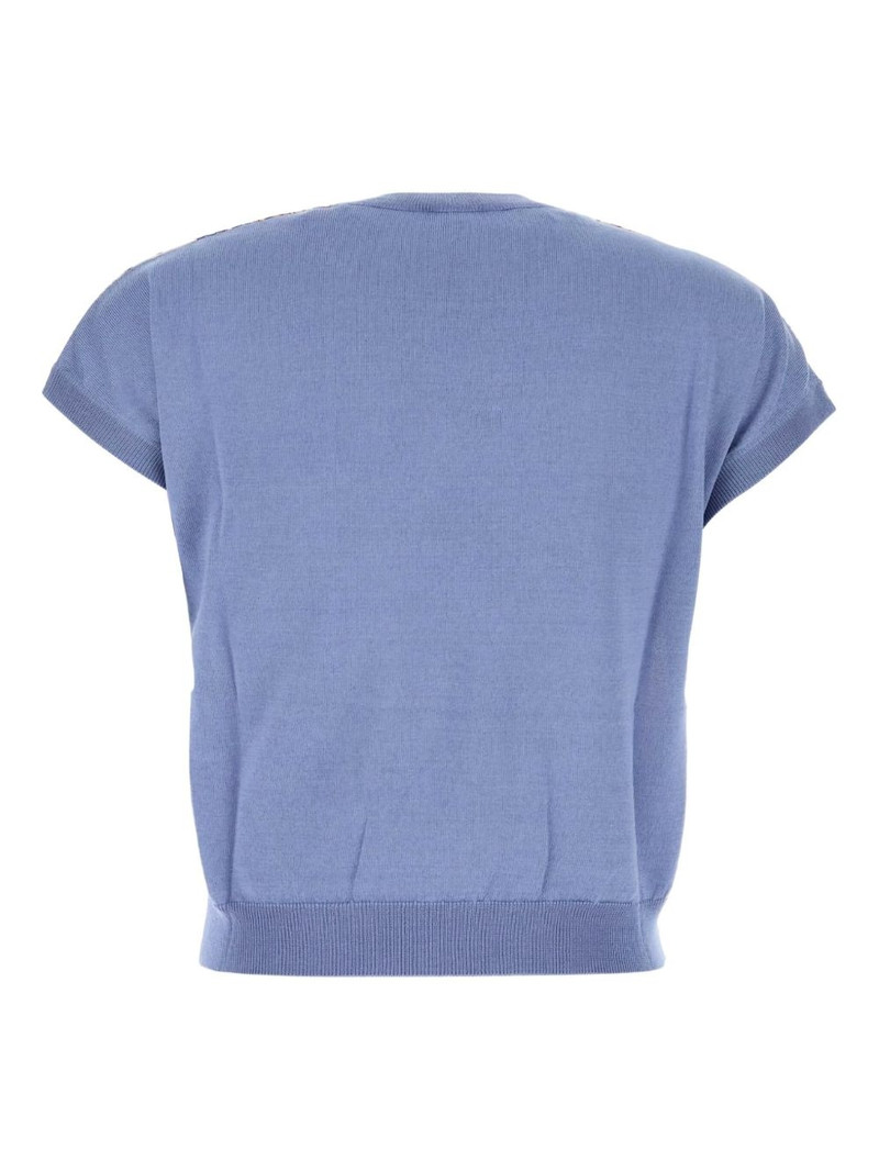 Etro paisley-print short-sleeve top outlook