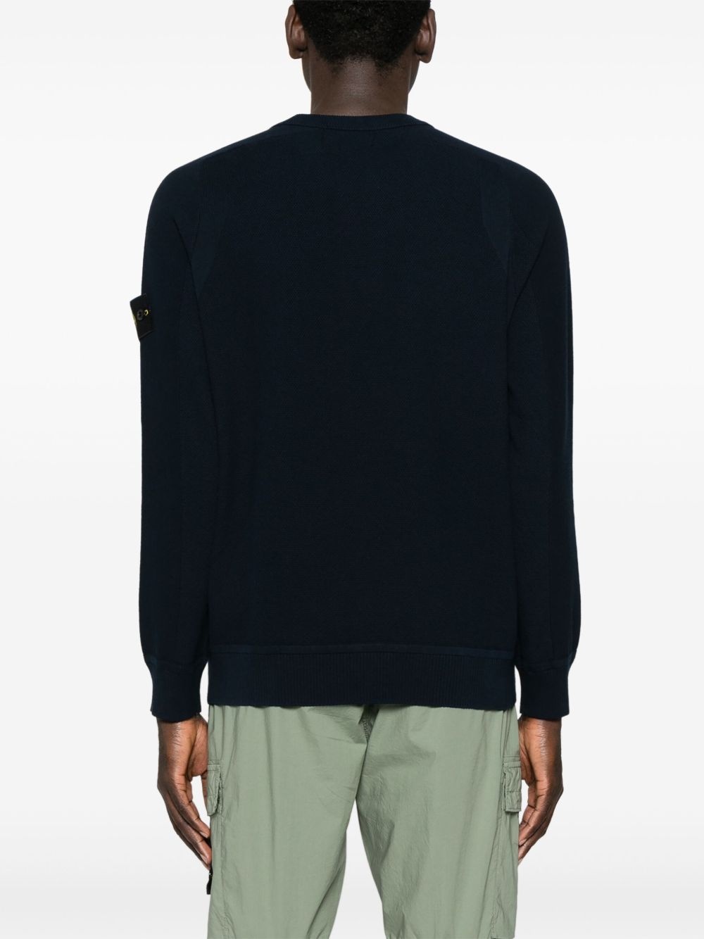 piqué-weave sweatshirt - 4