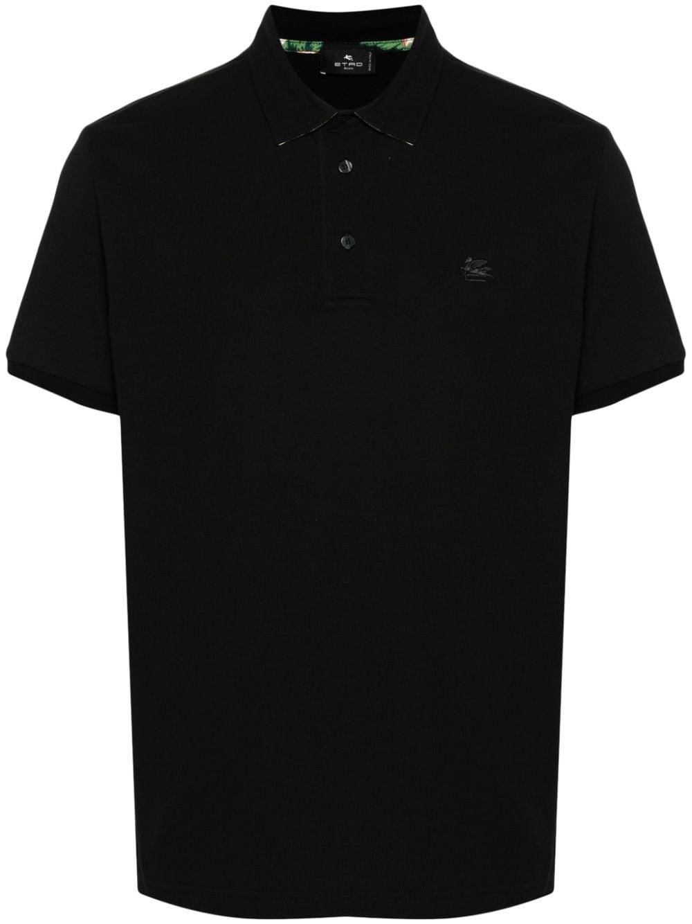 Pegaso-motif polo shirt - 2