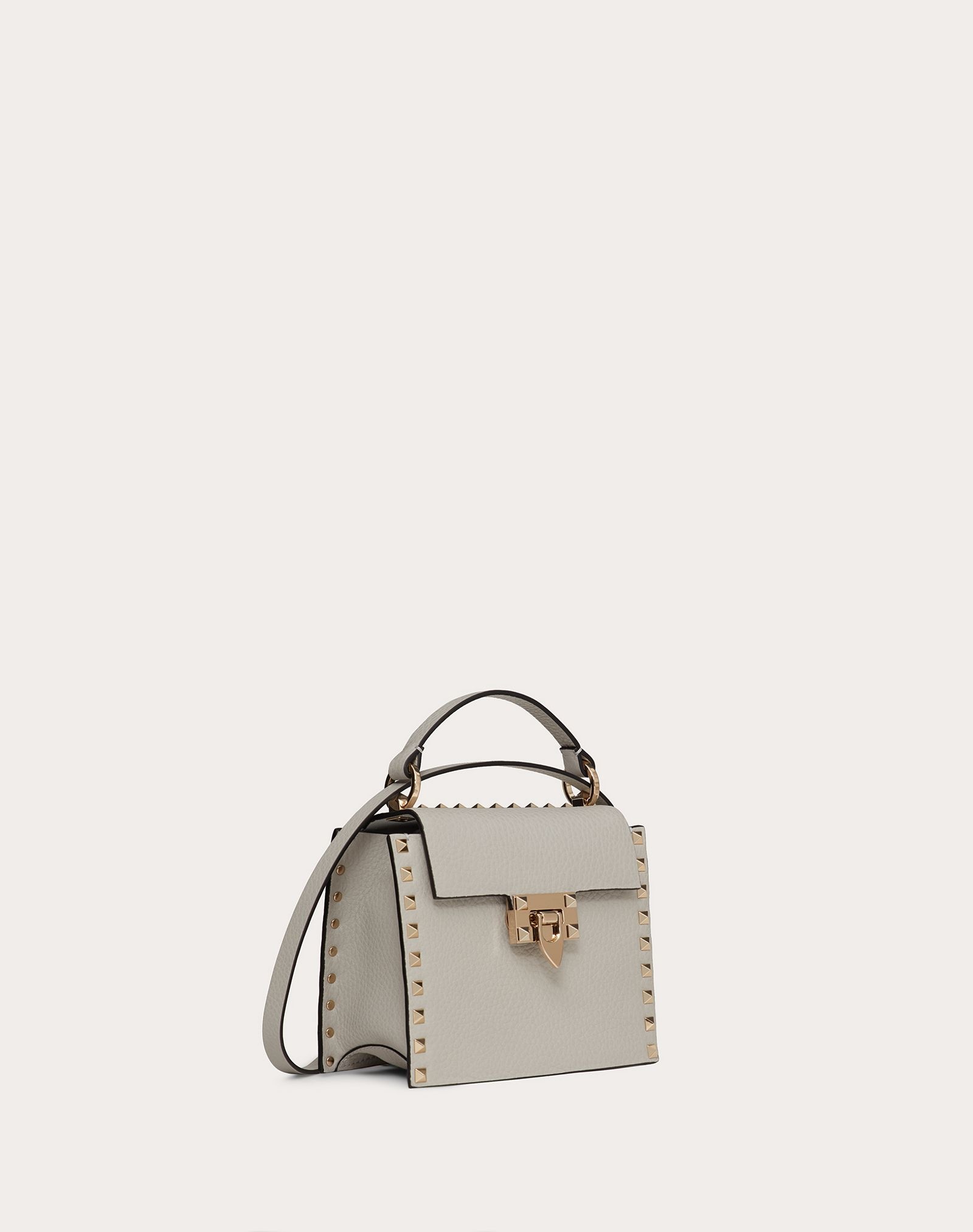 Rockstud Grainy Calfskin Handbag - 2