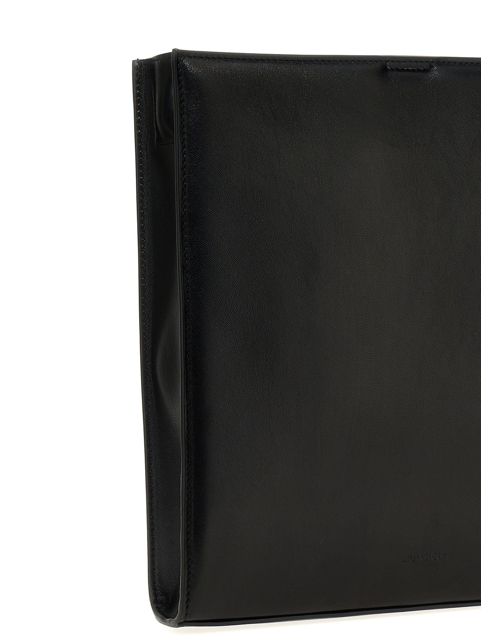 Jil Sander Women Leather Shoulder Strap - 3