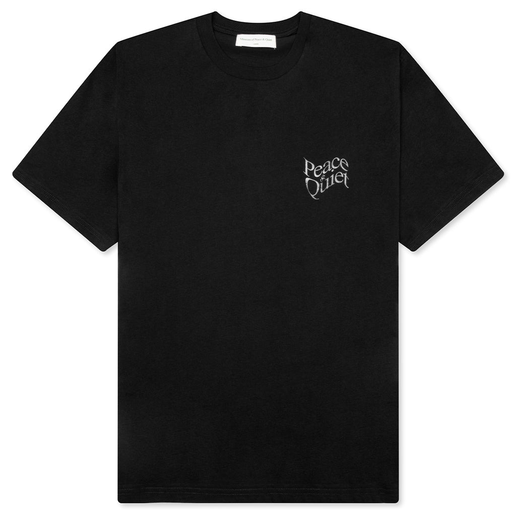 WARPED T-SHIRT - BLACK - 1