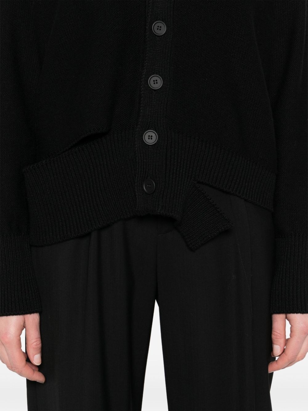 cut-out detailed cardigan - 5