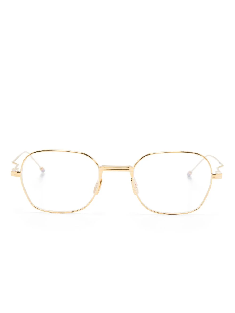 square-frame glasses - 1