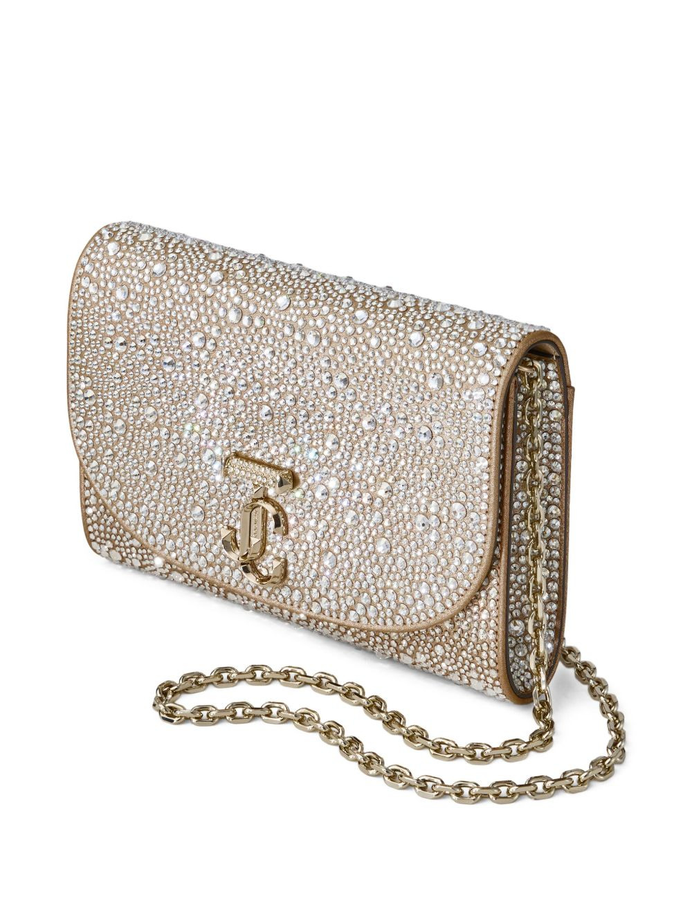 Curve embellished shoulder bag - 3