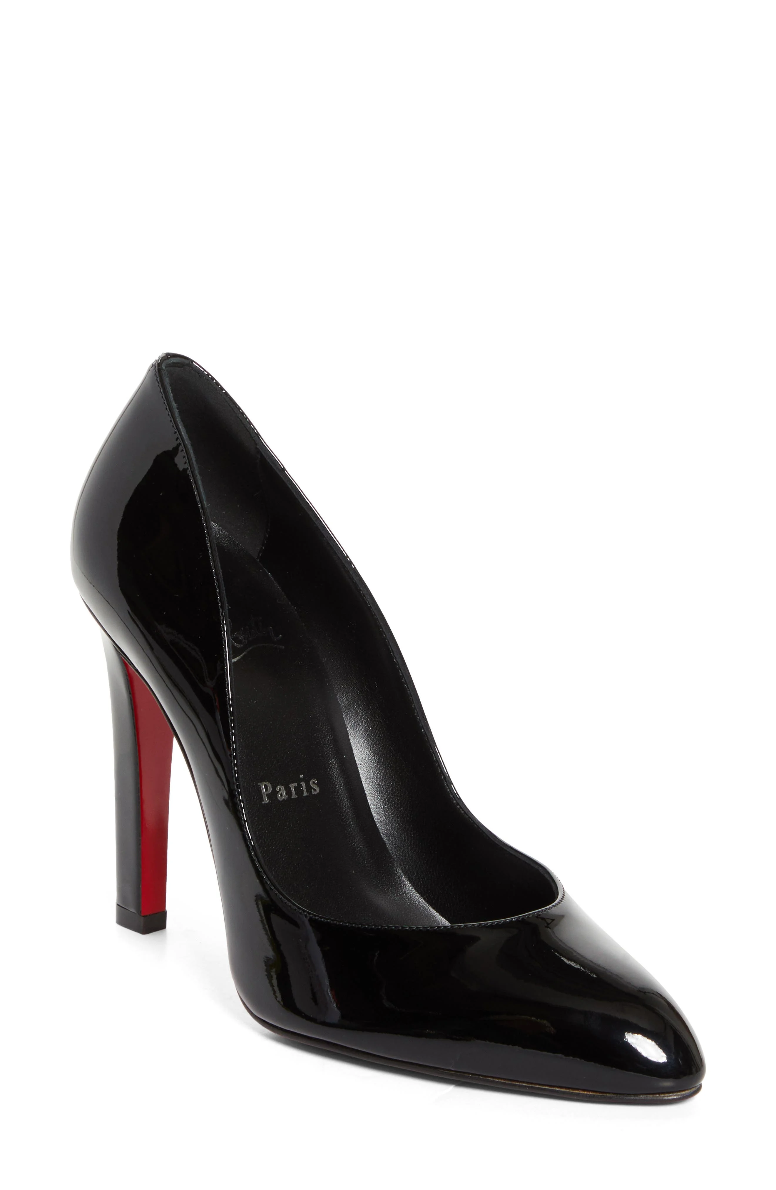 Christian Louboutin Fannylove Pump in Black/Black at Nordstrom - 1