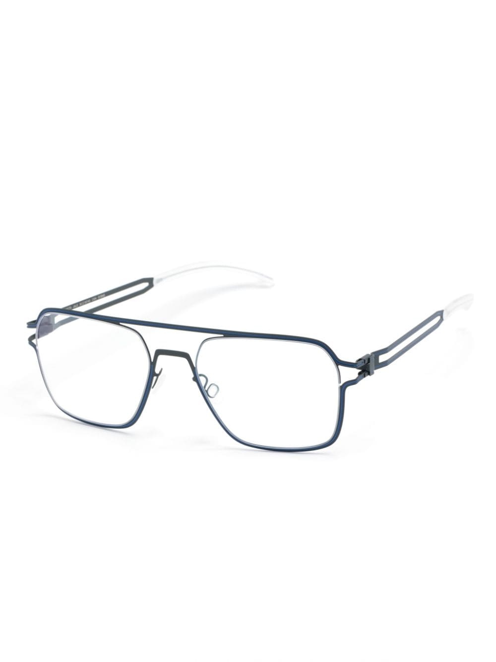Jalo square-frame glasses - 4