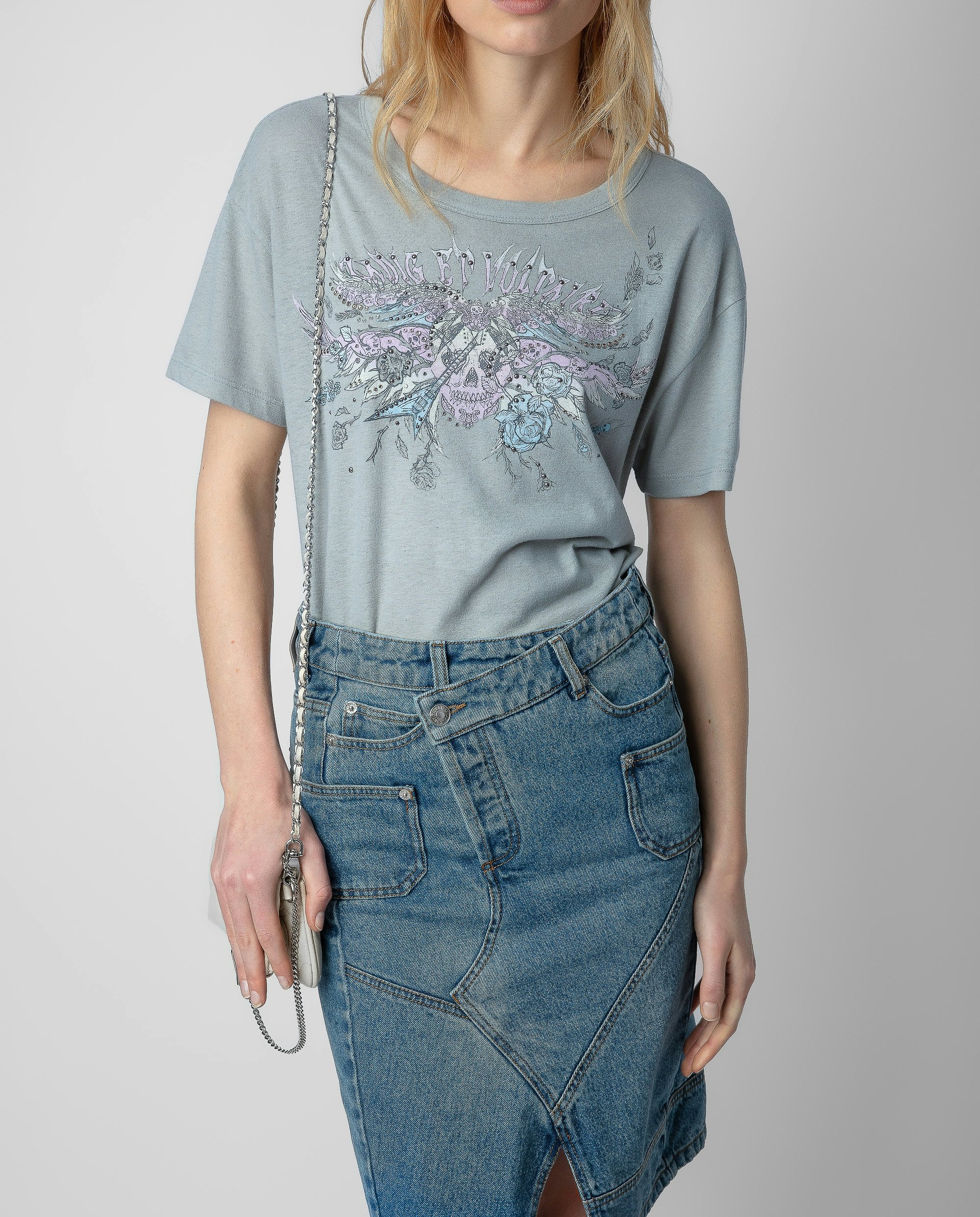 Marta Concert Diamanté T-shirt - 4