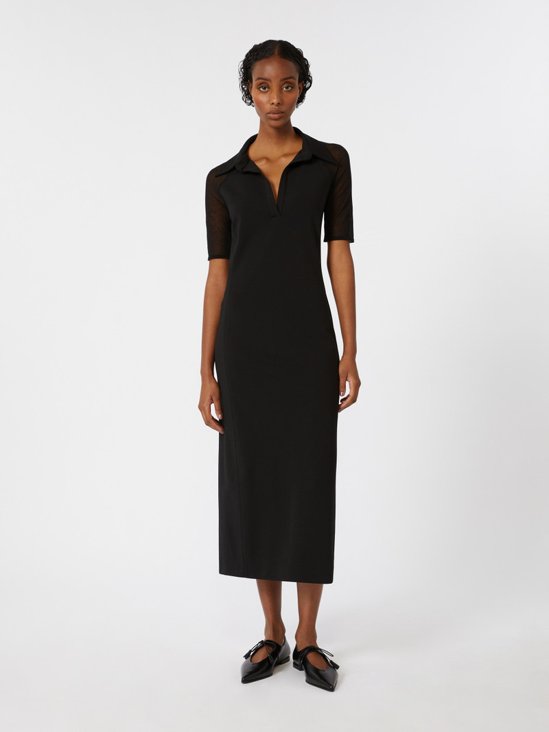 Max Mara ARTELLO Viscose jersey dress outlook