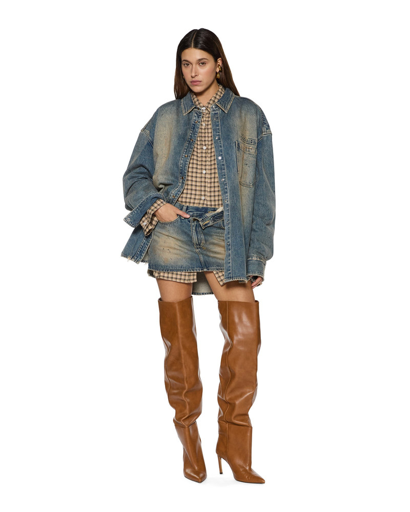 MICRO MINI SKIRT FLIP DUNE 1