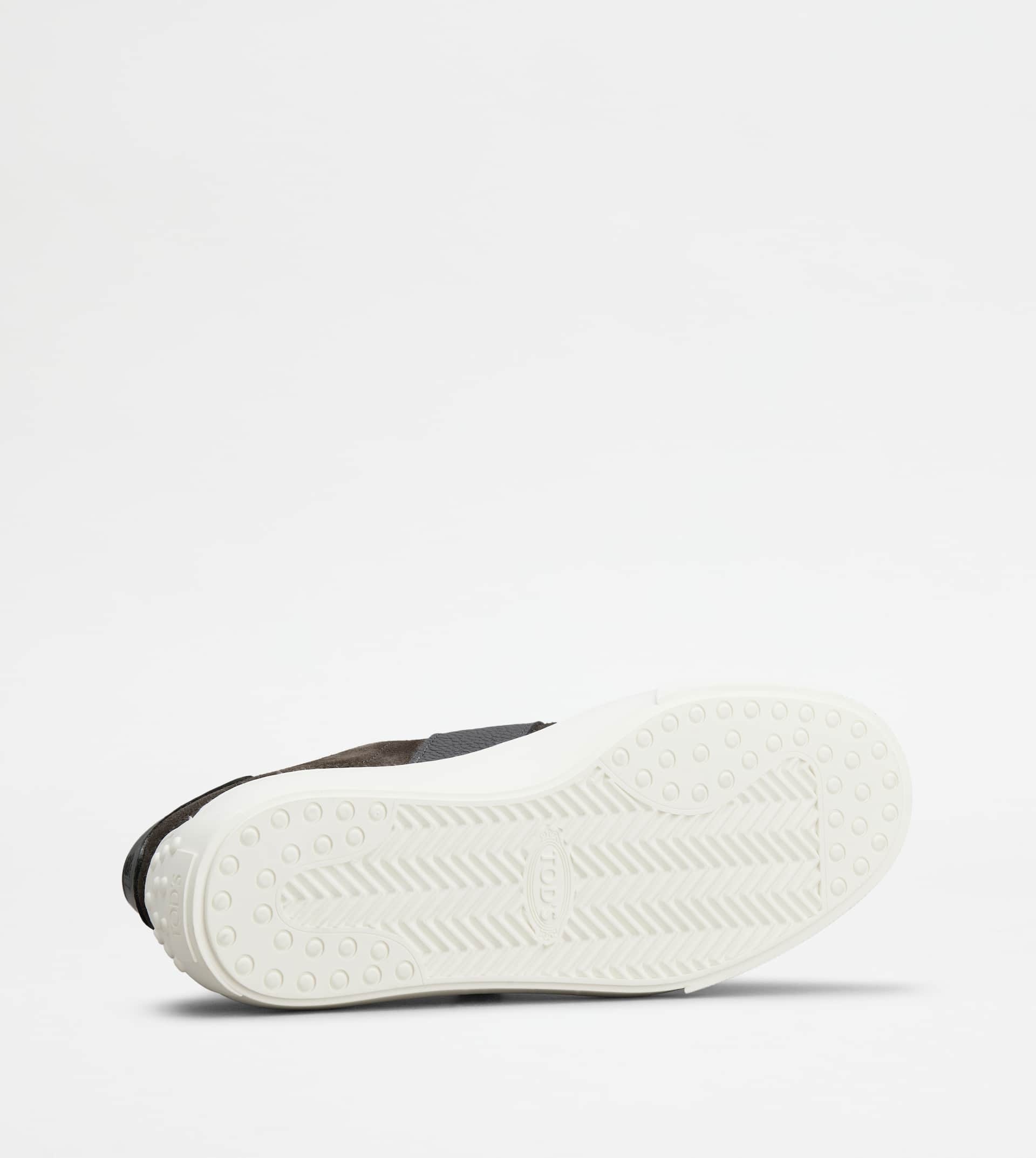 TOD'S SNEAKERS IN SUEDE - GREY, BROWN - 4