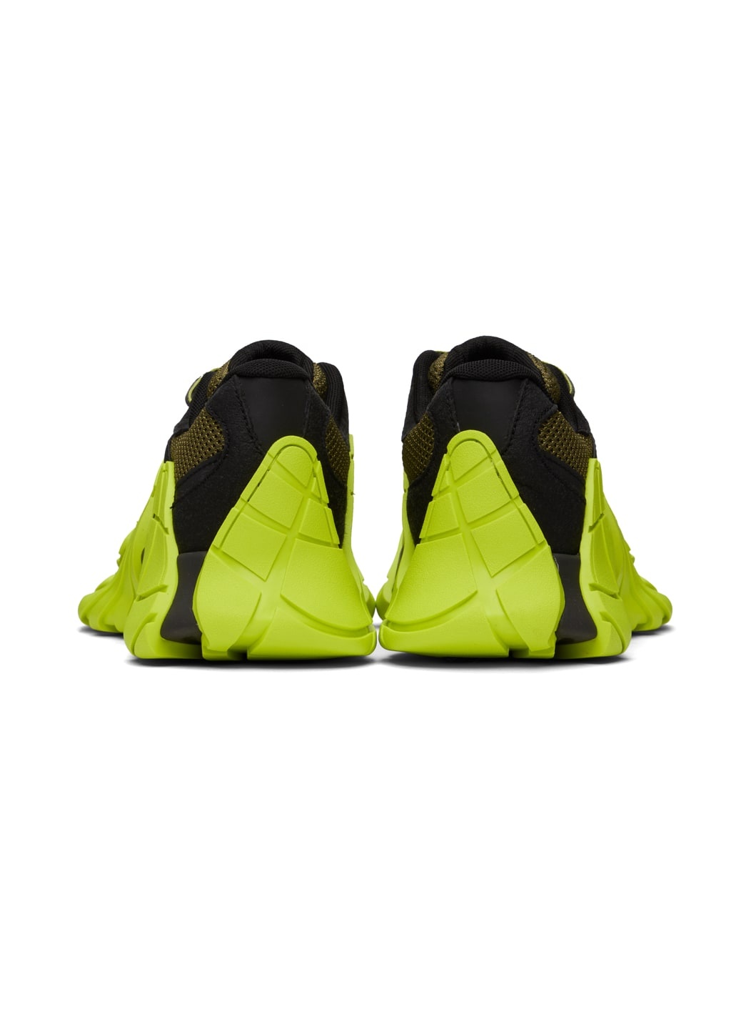 Black & Yellow Tormenta Sneakers - 2