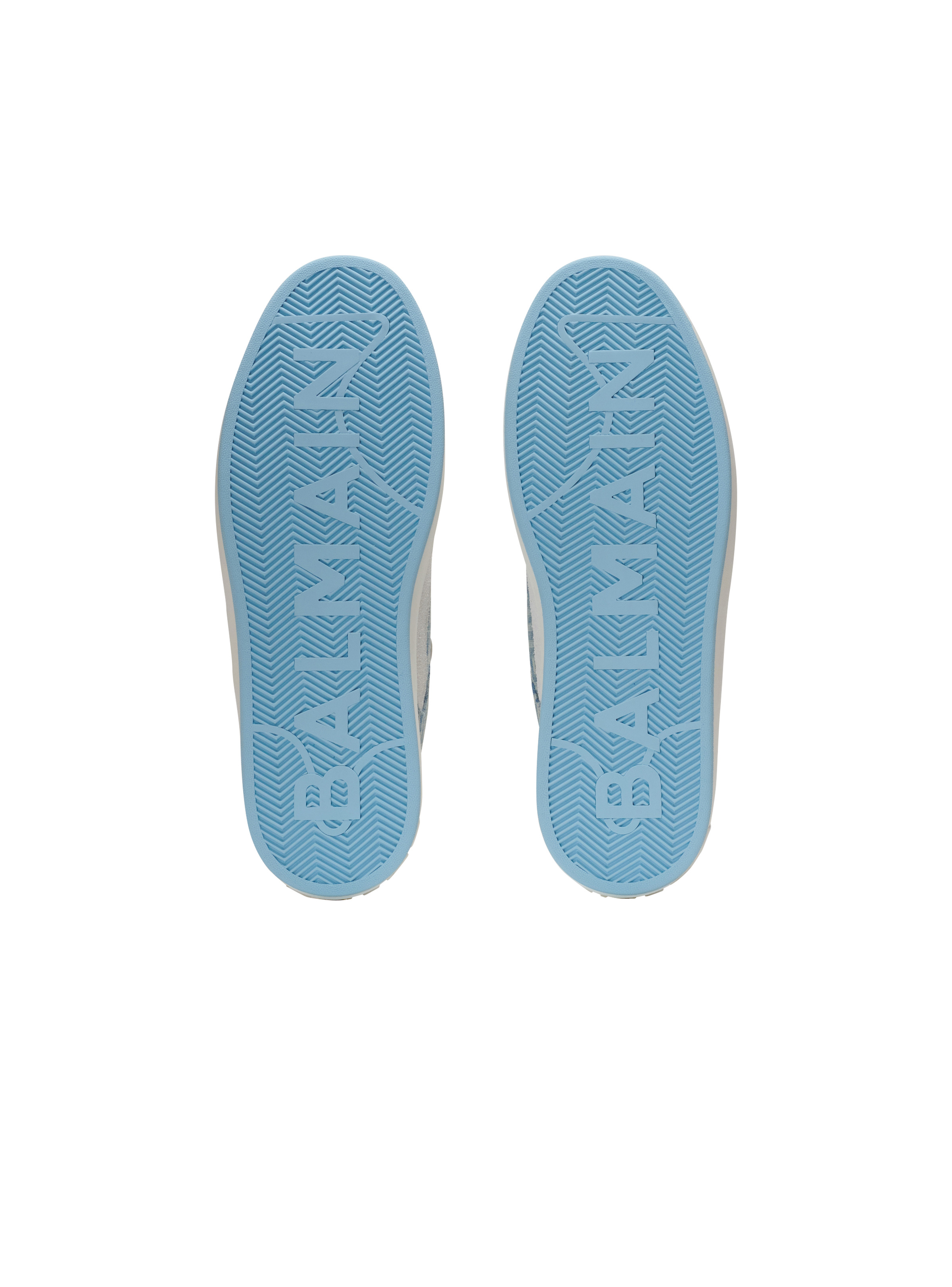 B-Court Flip trainers in monogrammed PB Labyrinth denim - 4