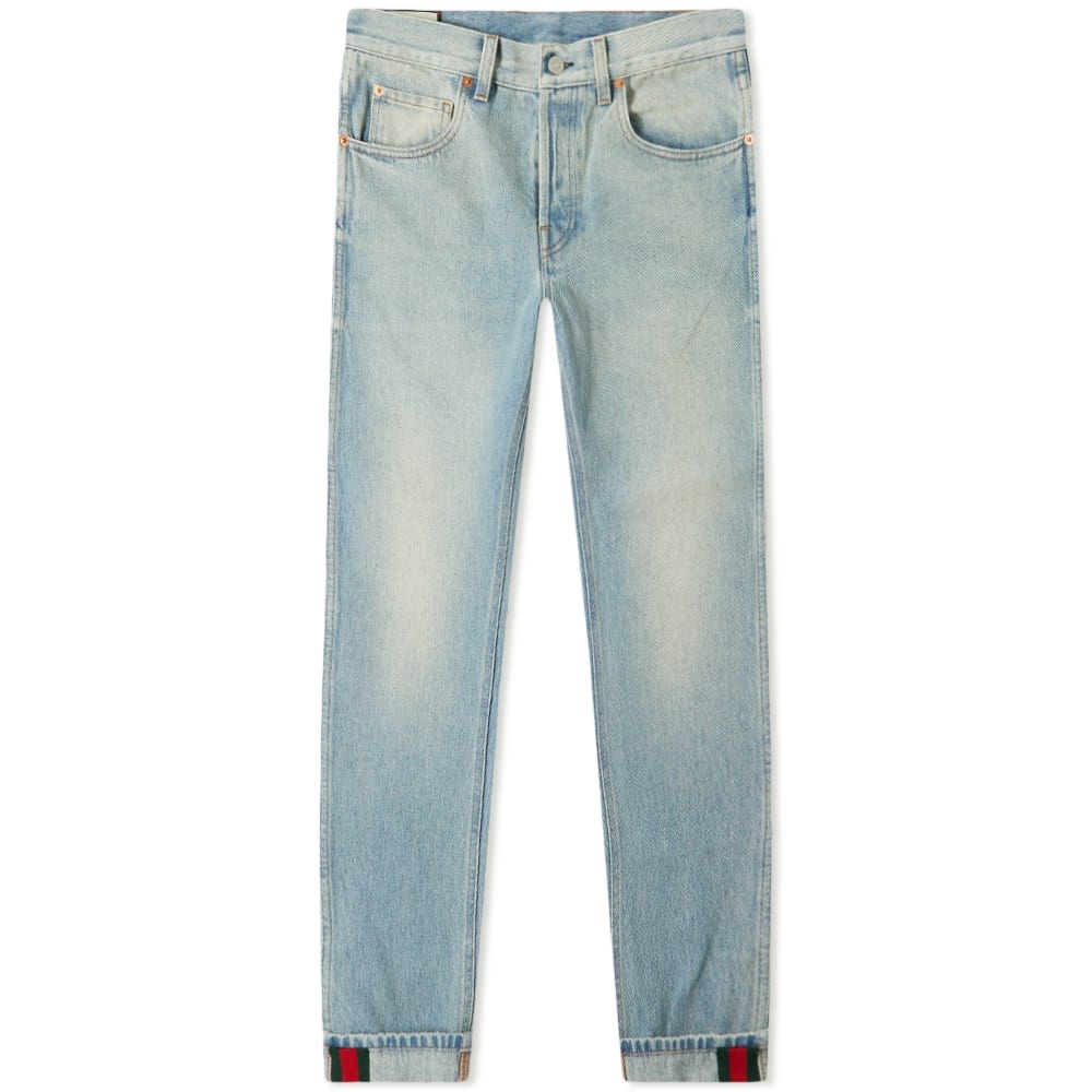 Gucci GRG Selvedge Tapered Fit Jean - 1