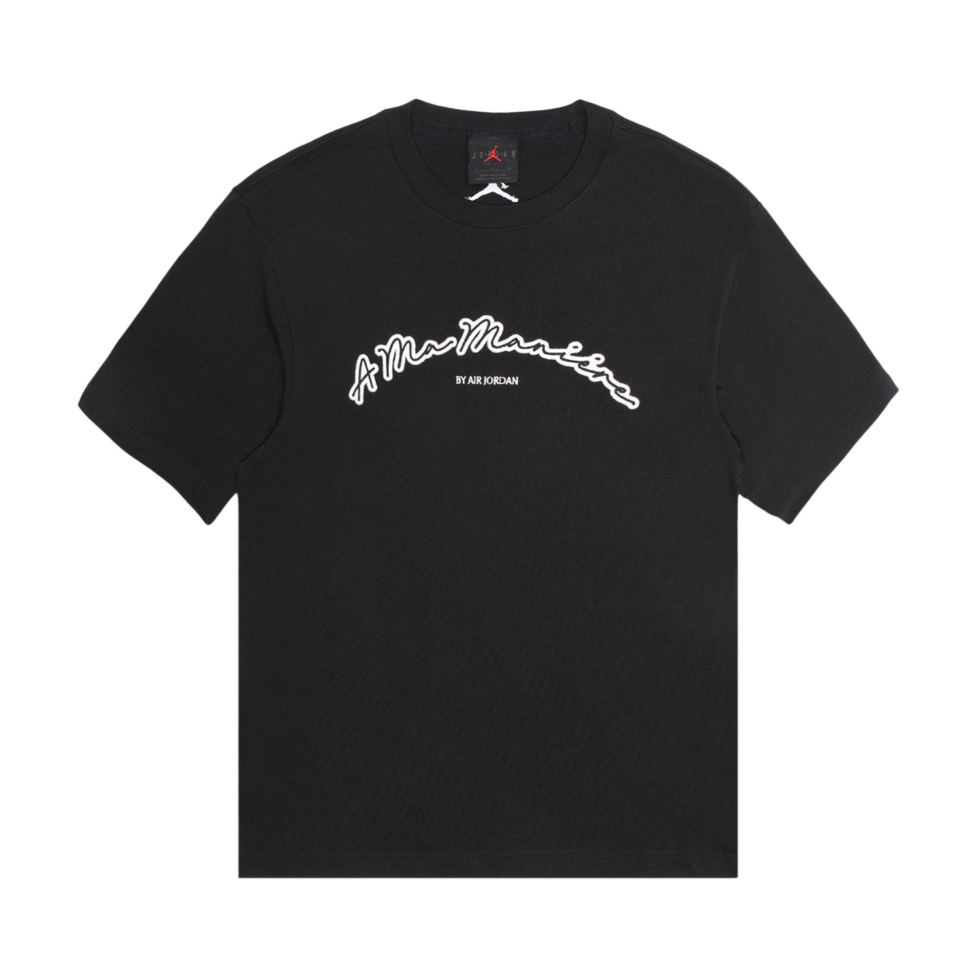 Air Jordan x A Ma Maniére Short-Sleeve Tee 'Black' - 1