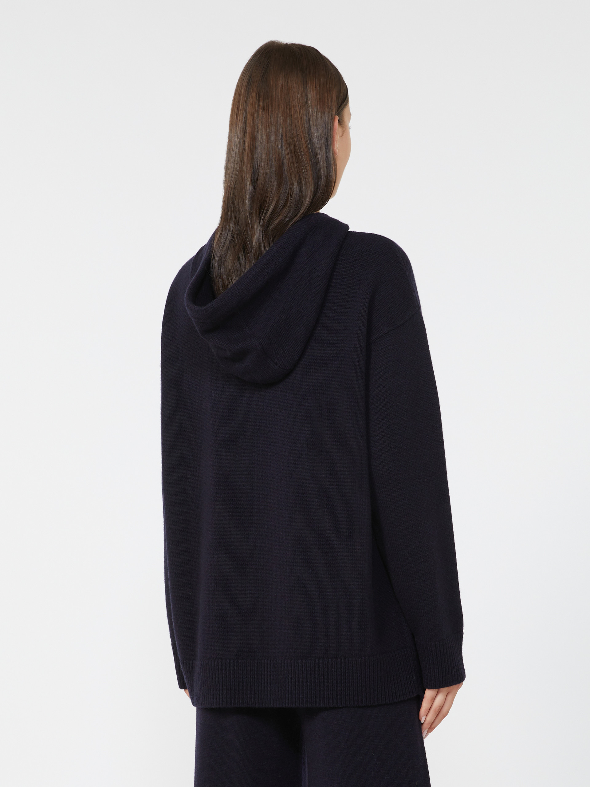 LIANA Wool and cashmere hooded sweatshirt - 4