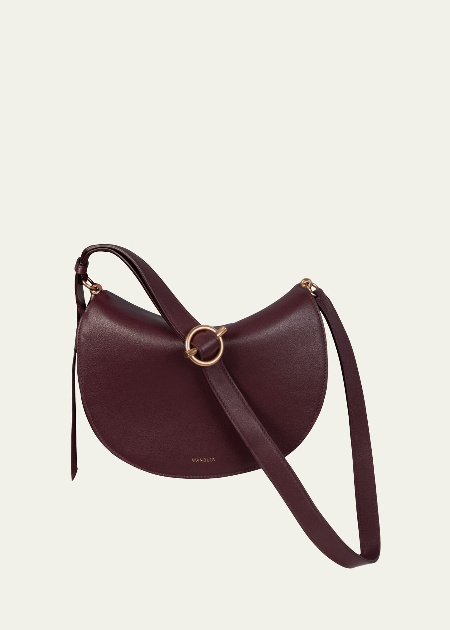 Kate Flap Leather Crossbody Bag - 1