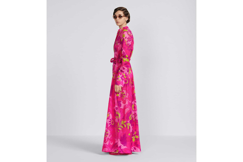 Dior Long Belted Dress outlook