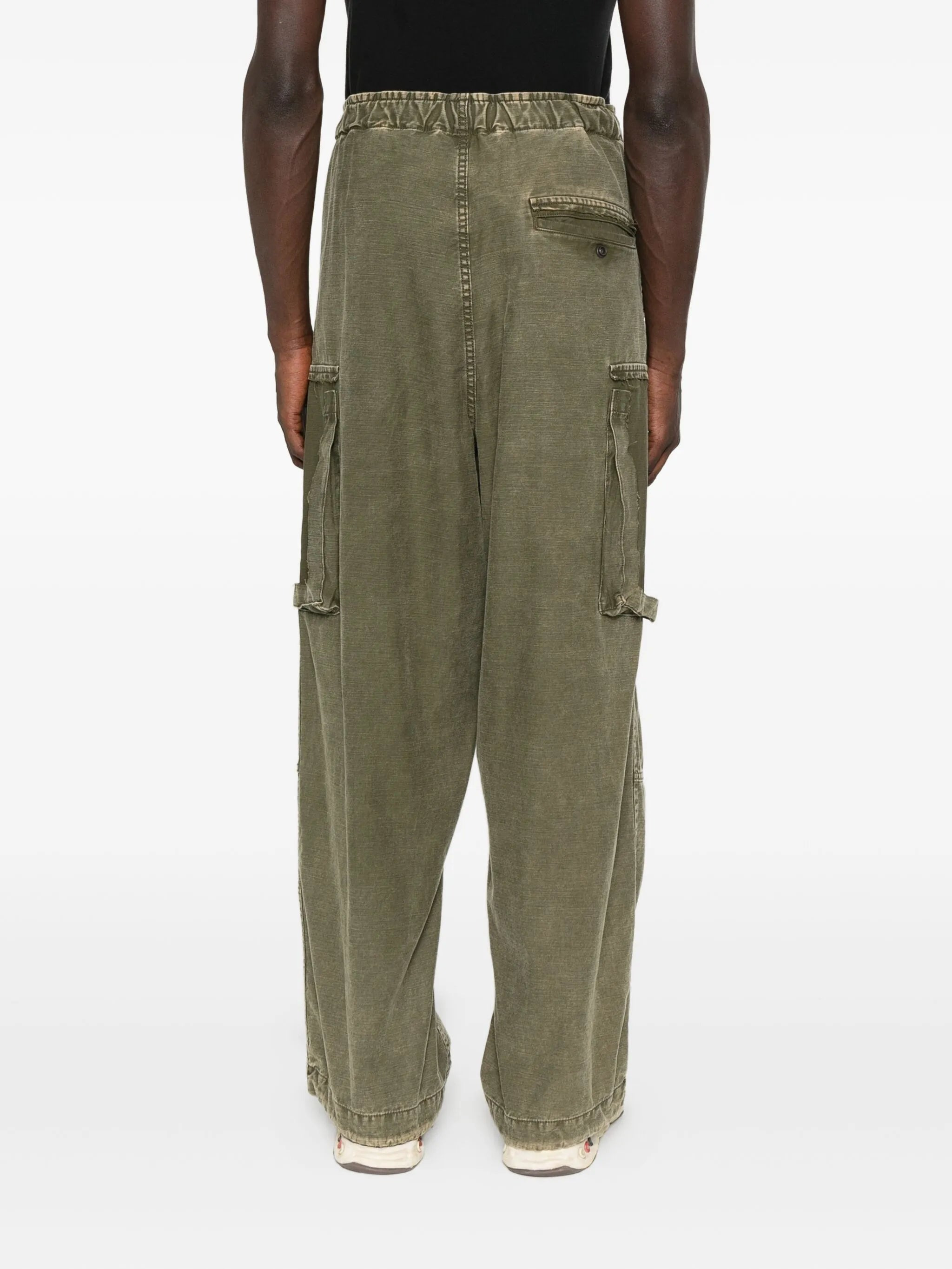 Maison Mihara Yasuhiro Cargo Pocket Drawstring Trousers - 2