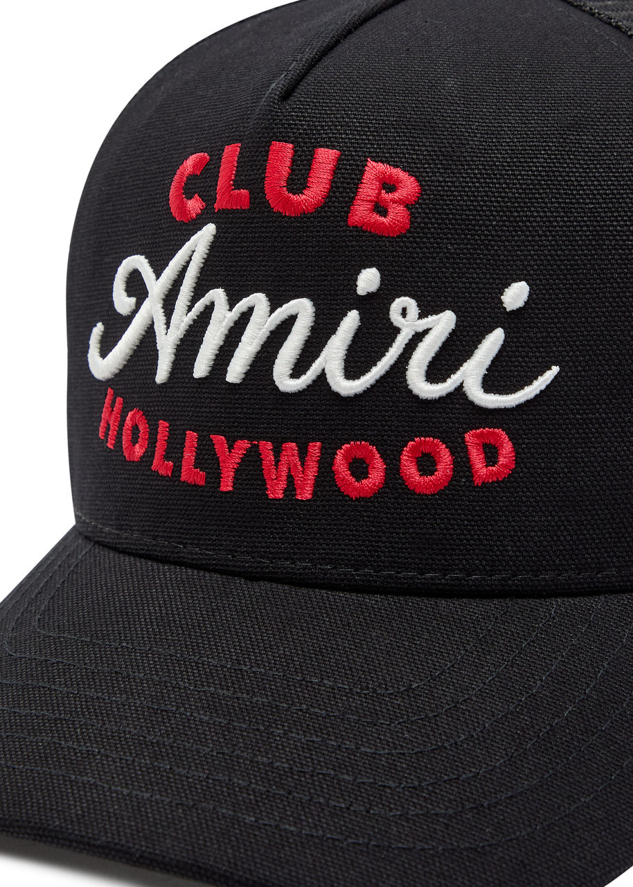Amiri Club Amiri Embroidered Canvas Trucker hat - 3