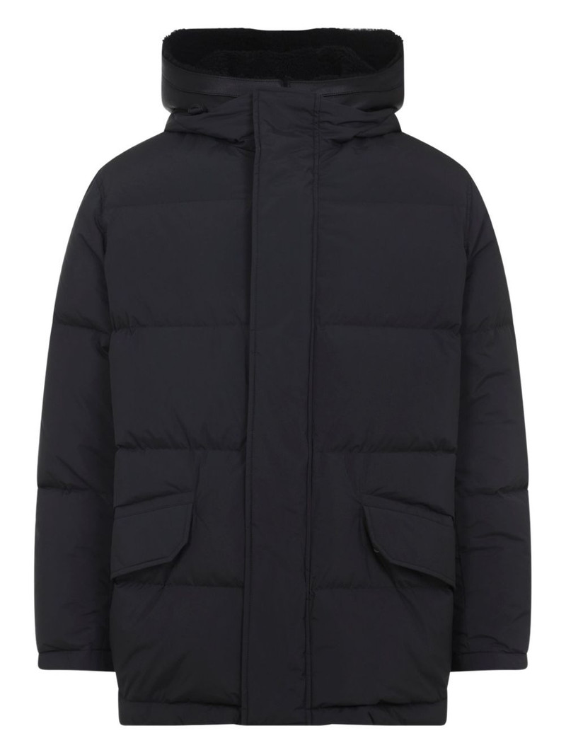 hooded padded coat 1
