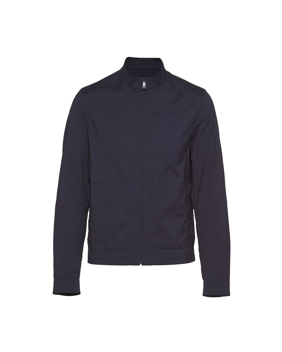 Stretch cotton blouson jacket - 1