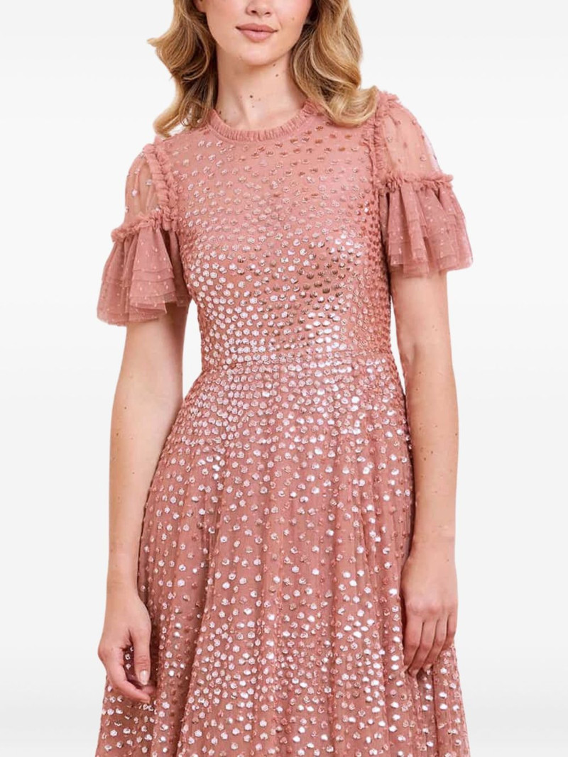 ruffled-gown maxi dress 4