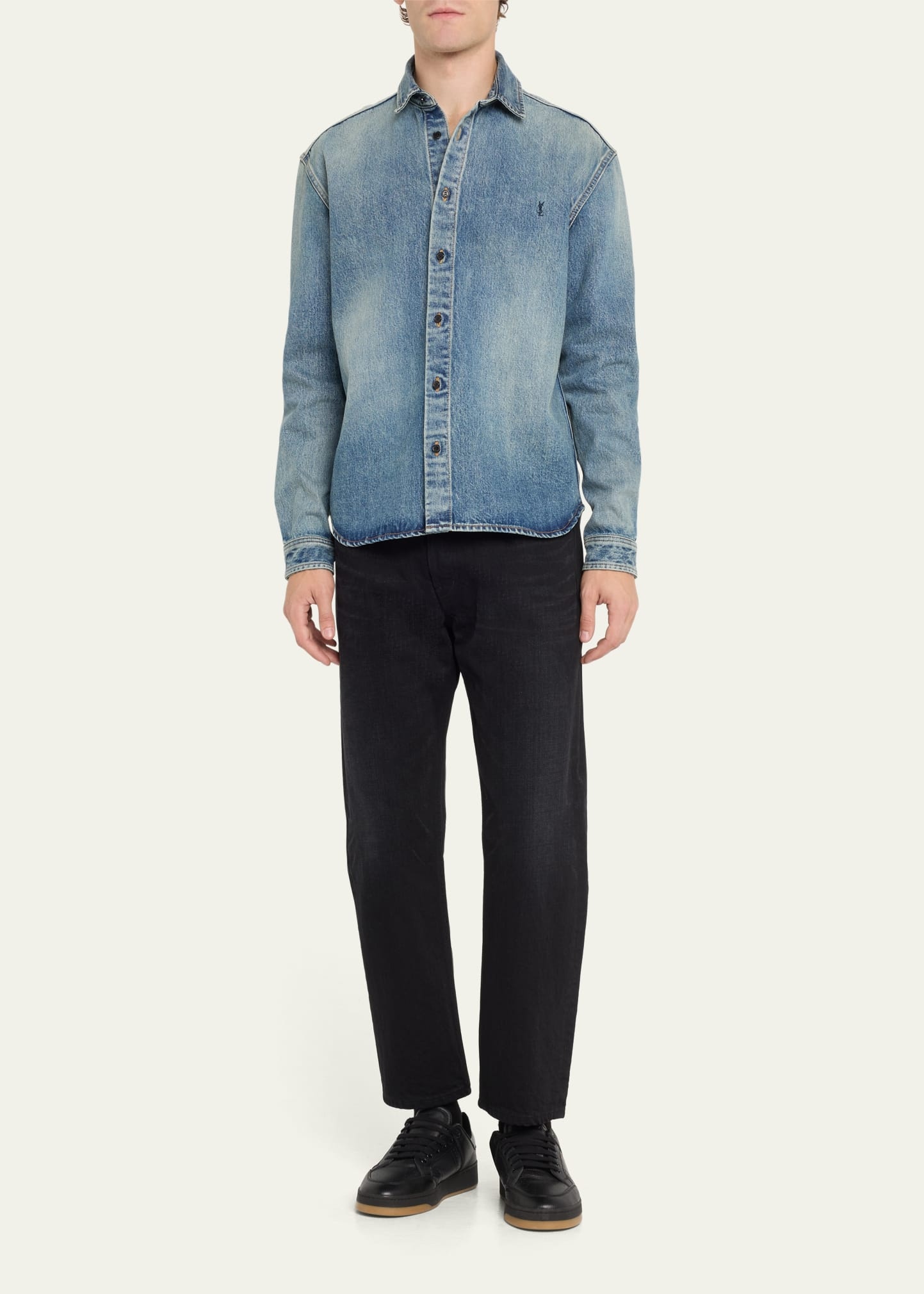Men's Denim Shirt - 2
