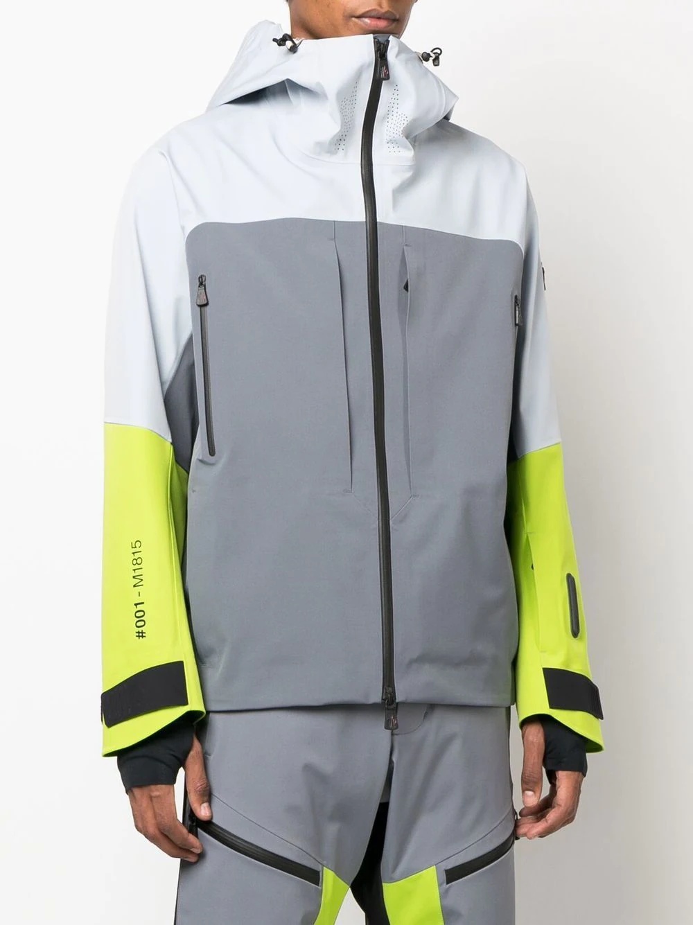 Brizon colour-block windbreaker - 3