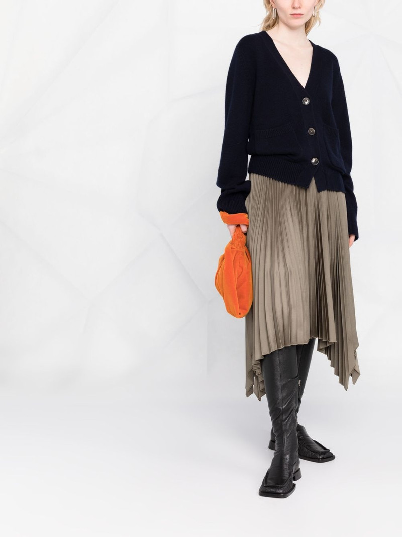 LISA YANG Danni V-neck knitted cardigan outlook