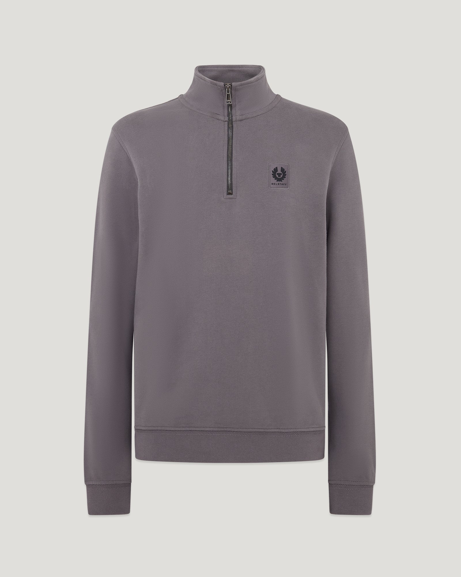 BELSTAFF QUARTER ZIP SWEATSHIRT - 1