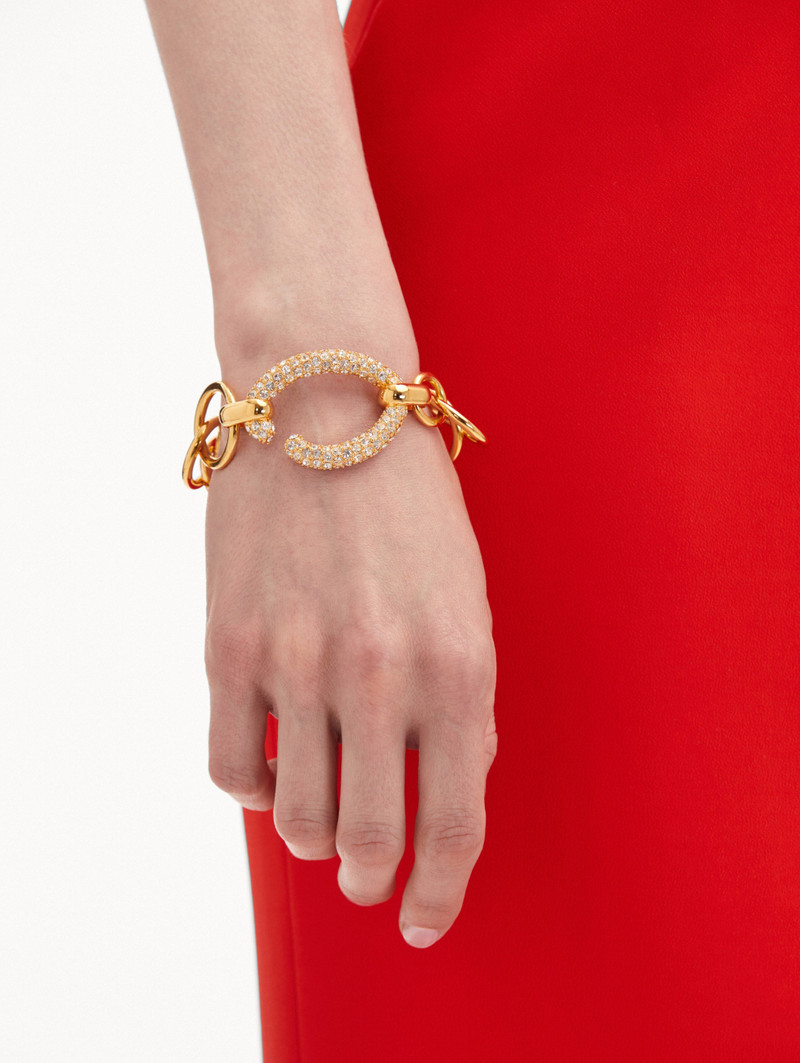 Oscar de la Renta PAVÉ O CHAIN-LINK BRACELET outlook