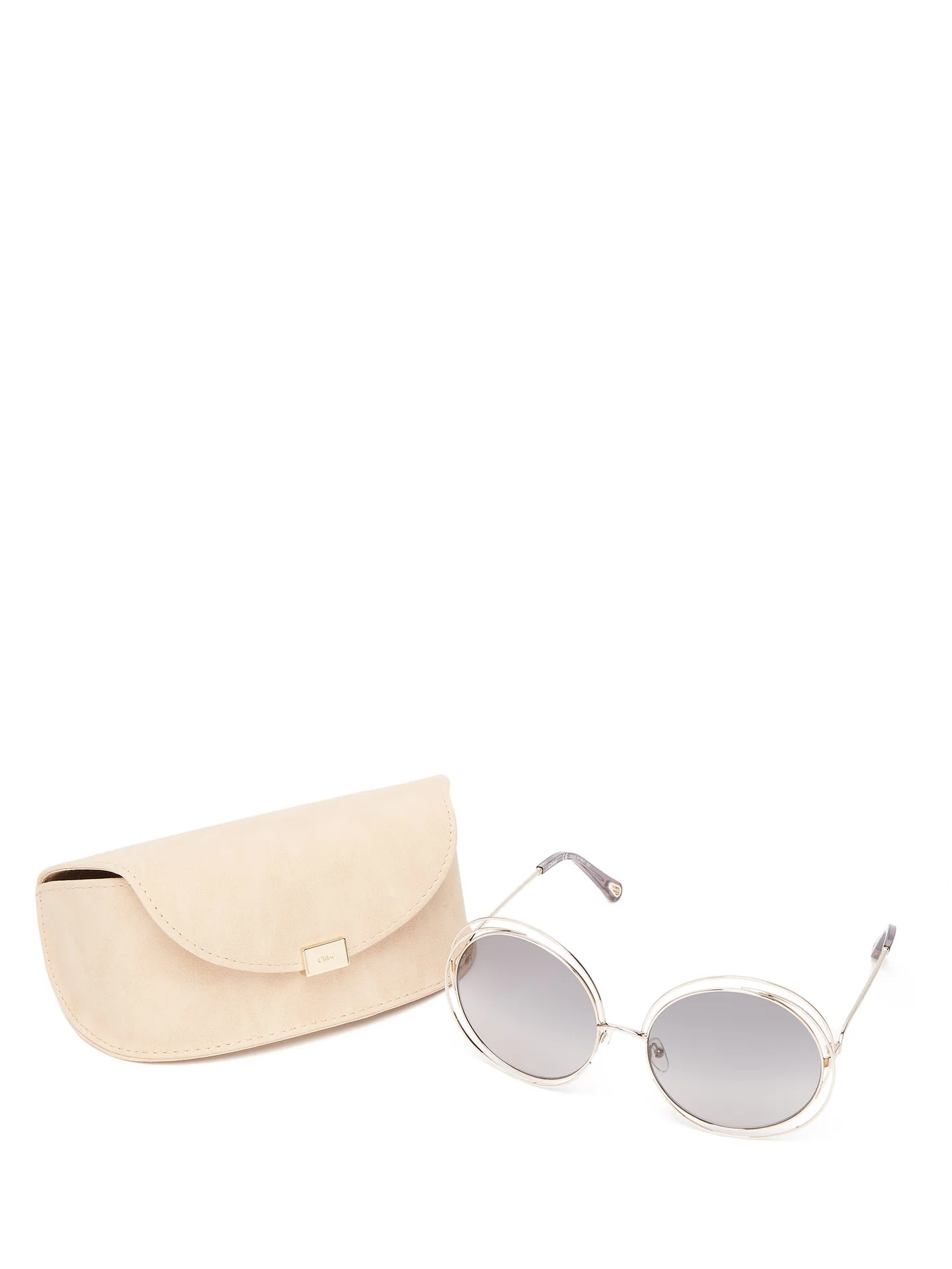 Carlina round metal sunglasses - 4