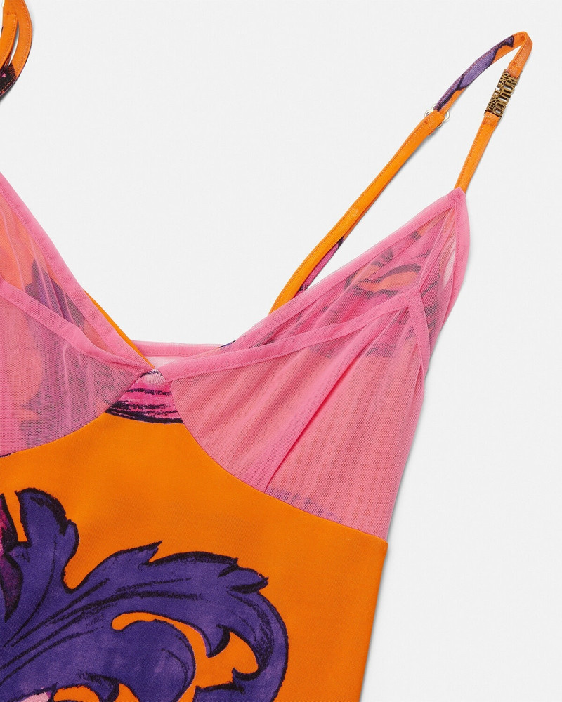 VERSACE JEANS COUTURE Outline Barocco Slip Dress outlook