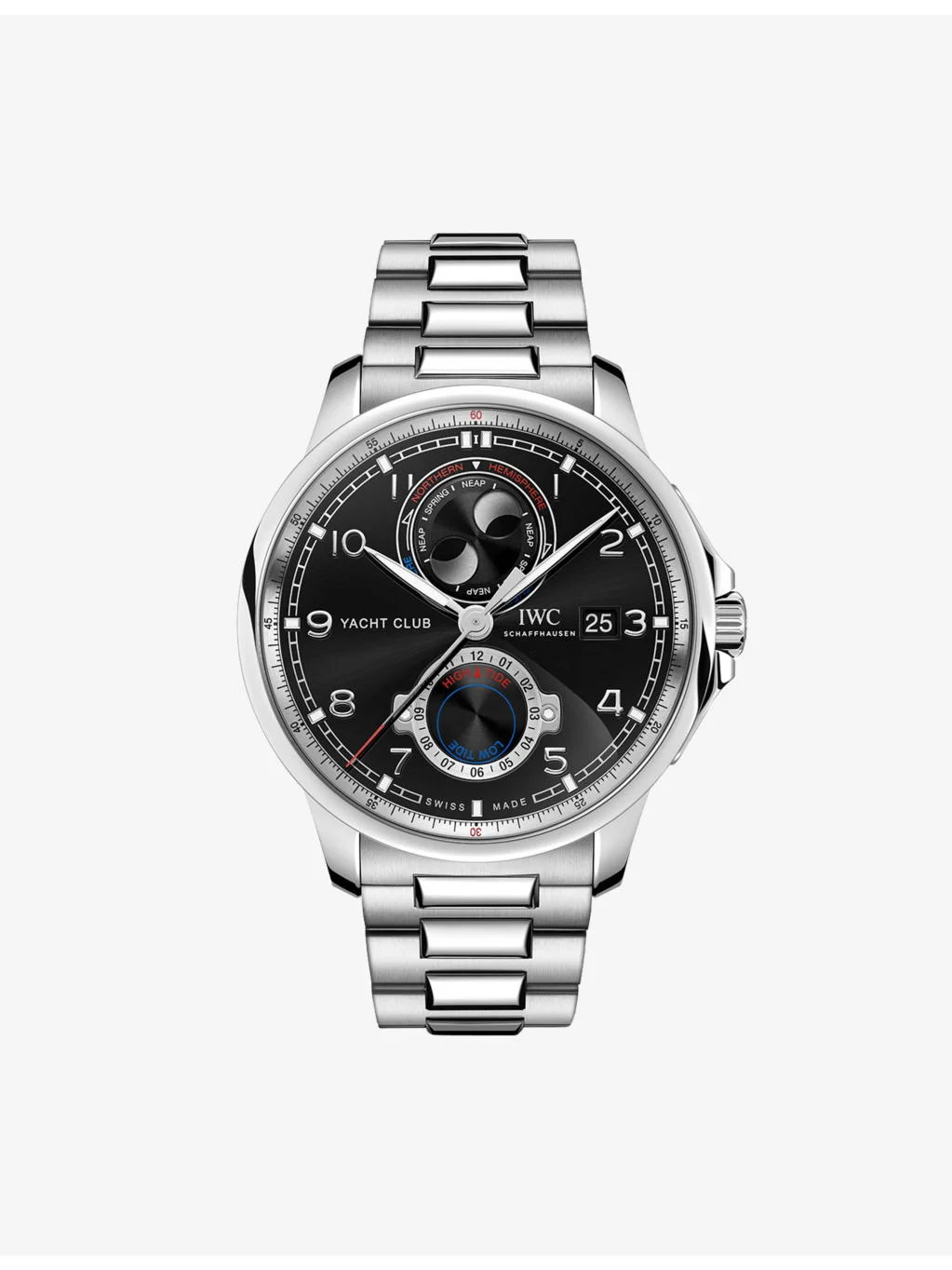Portugieser Yacht Club Moon & Tide 44.6mm Stainless Steel Automatic Watch - 1