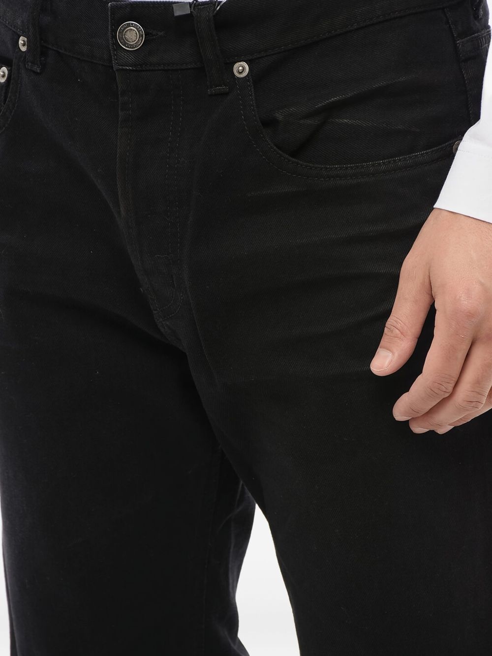 button-fly jeans - 4