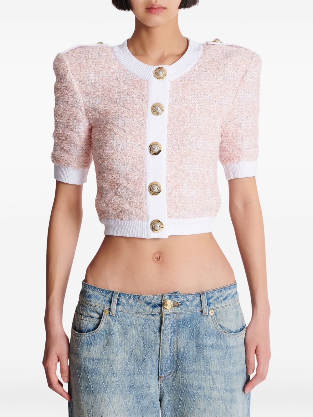 cropped cardigan - 6