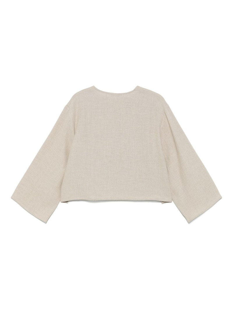 DUŠAN linen top outlook