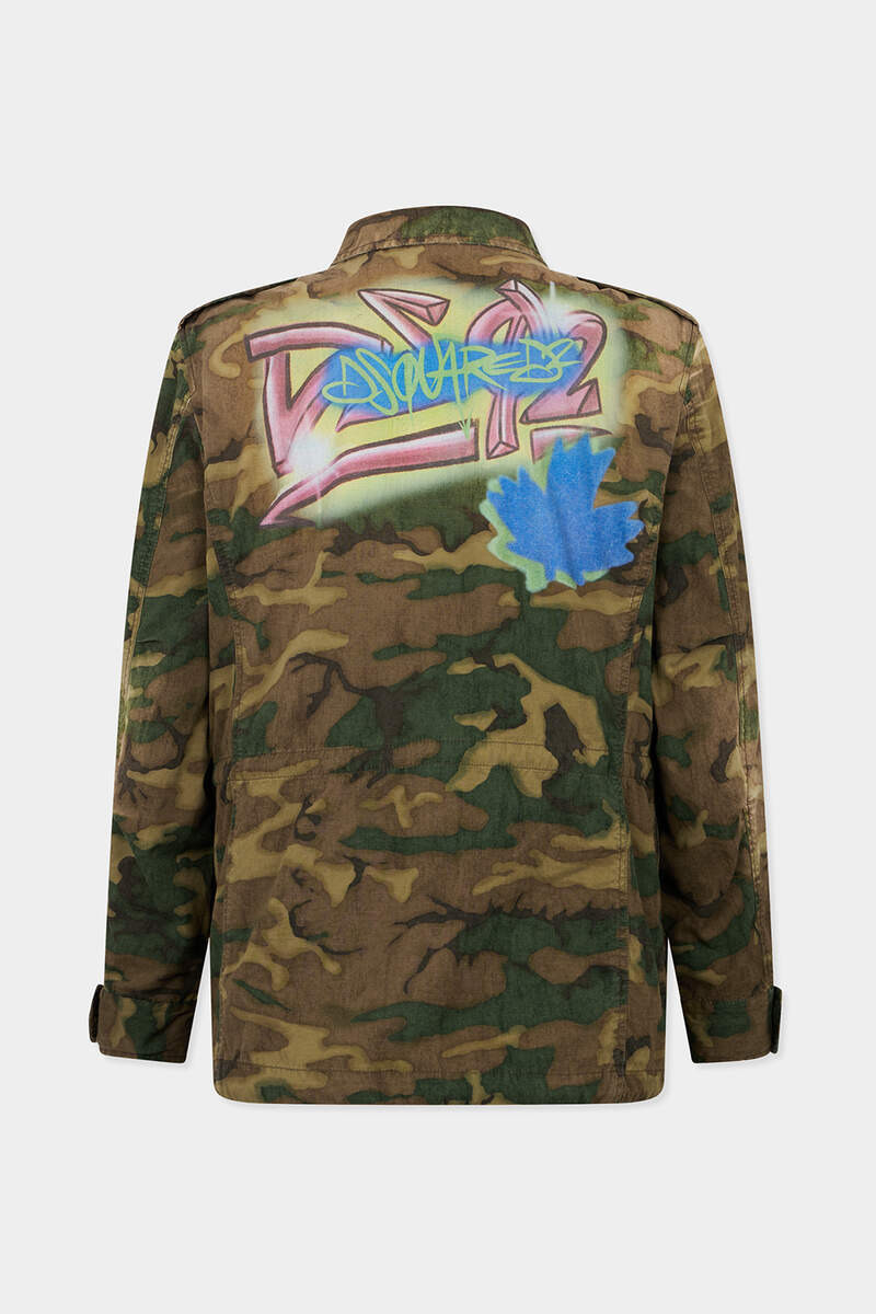 DSQUARED2 REBEL TAG PARKA outlook