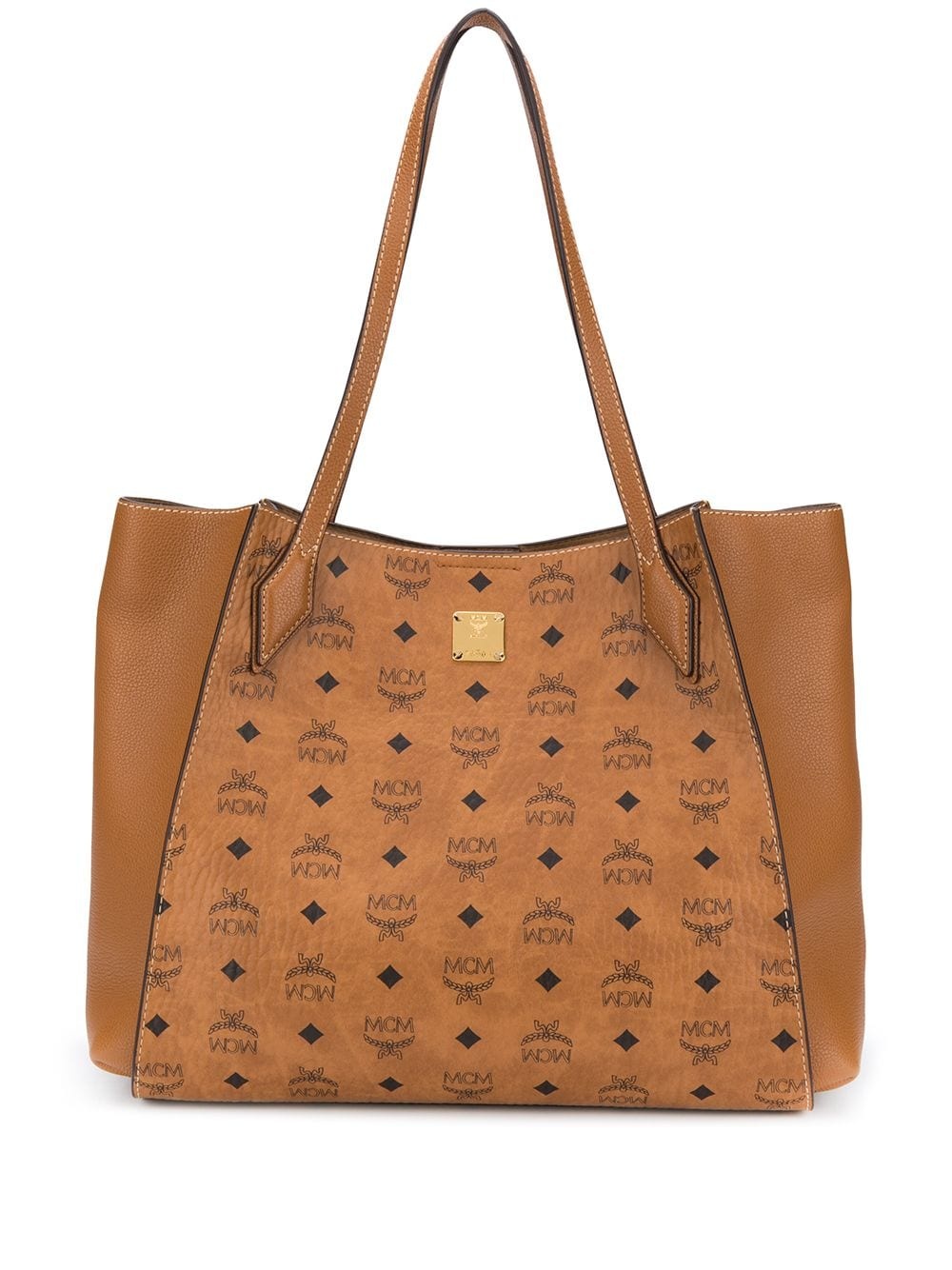 Yris Visetos-print tote - 1