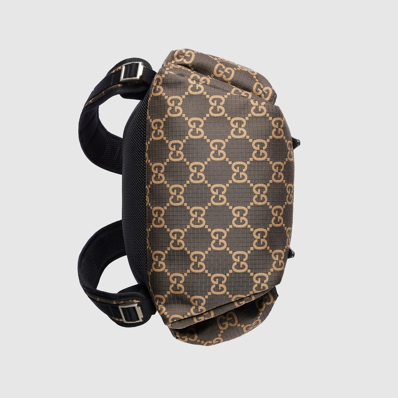 Large GG ripstop backpack 7