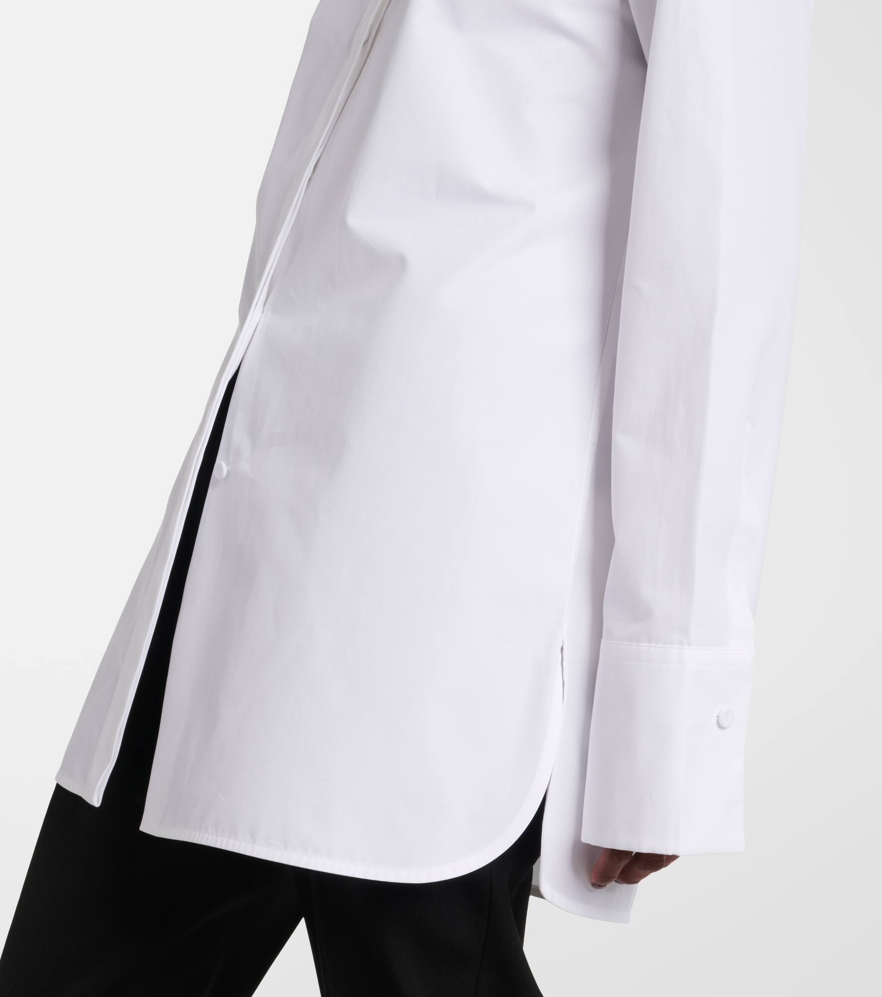 Cotton poplin shirt - 5