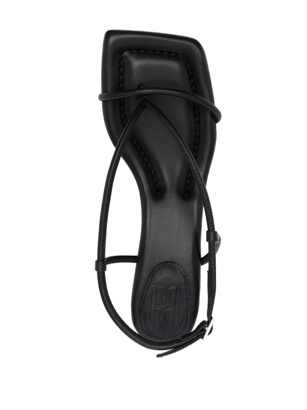 Tevi 45mm leather slingback sandals - 4
