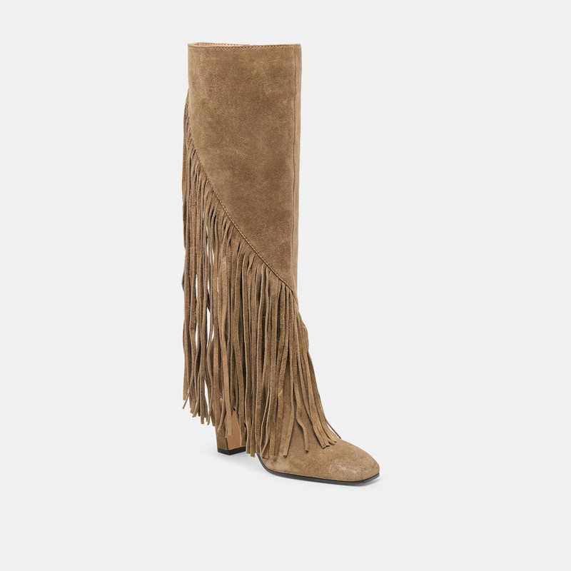 GIANO BOOTS OLIVE SUEDE 3