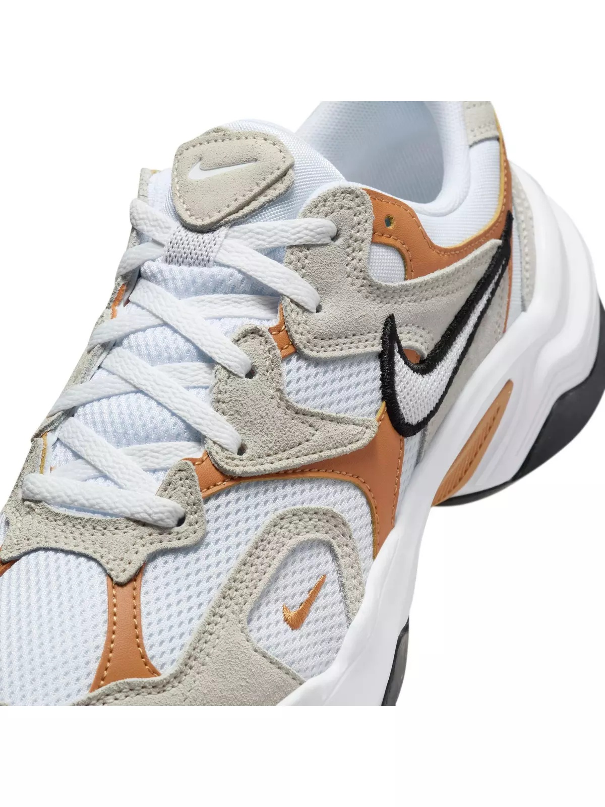 AL8 "Flax/White/Lt Orewood Brn/Black" Women's Shoe - 10