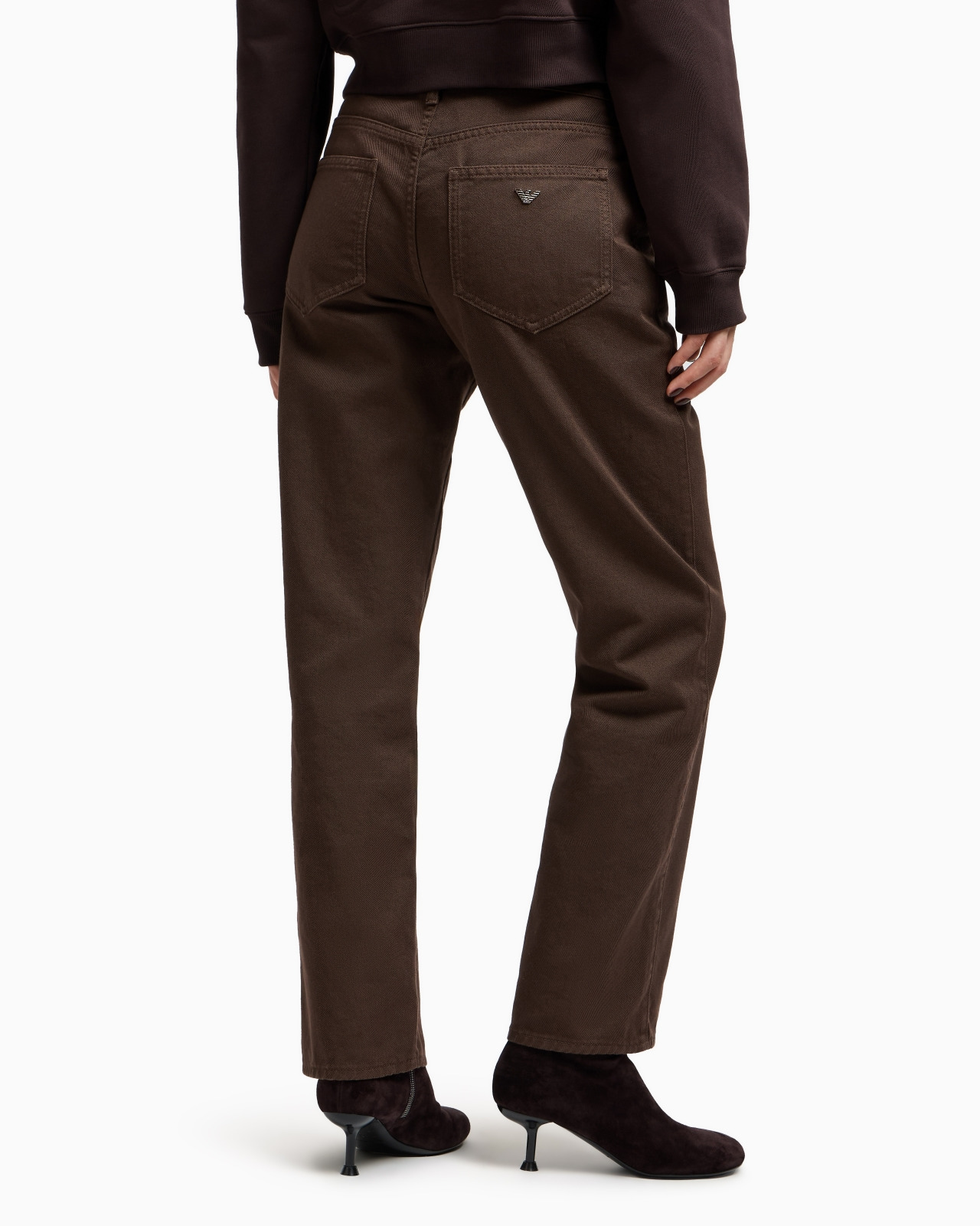 ASV NEW YORK CAPSULE COLLECTION GARMENT-DYED ORGANIC-DENIM JEANS - 3