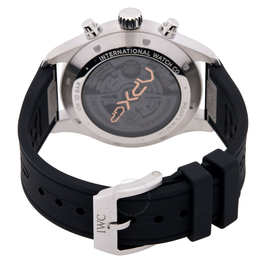 IWC Pilots Chronograph APXGP Automatic Black Dial Men's Watch IW378009 - 3