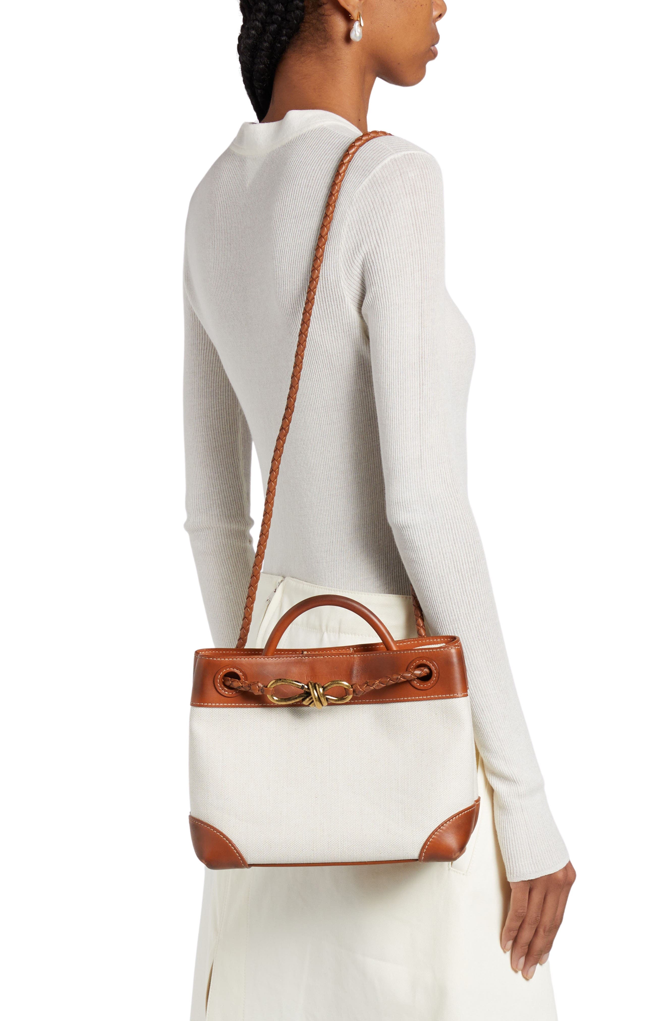 Small Andiamo Canvas Shoulder Bag - 2