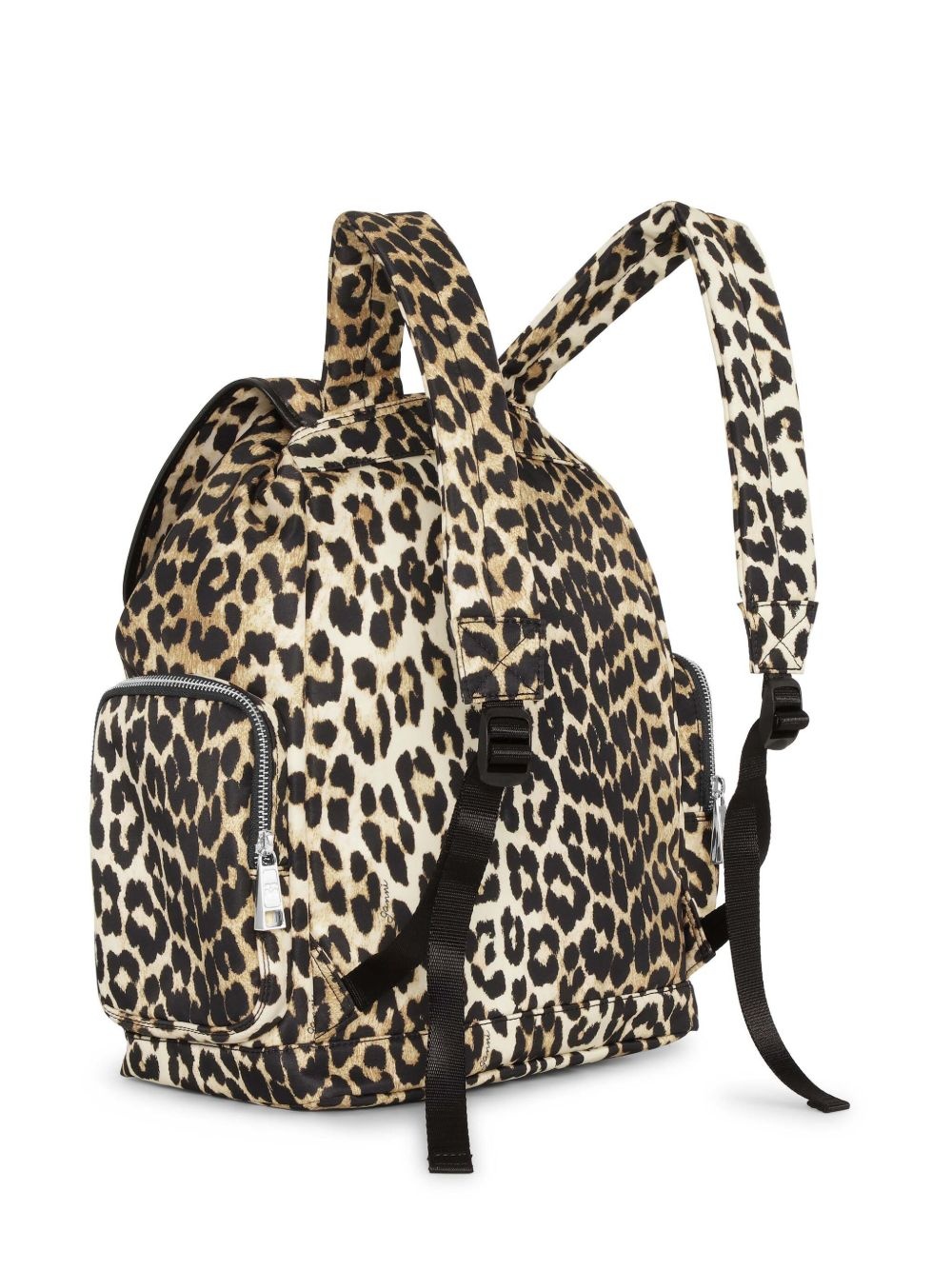 leopard-print backpack - 2
